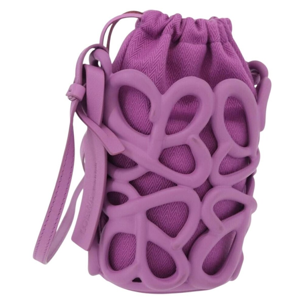 Loewe Anagram Inflated Pocket Canvas and silicon